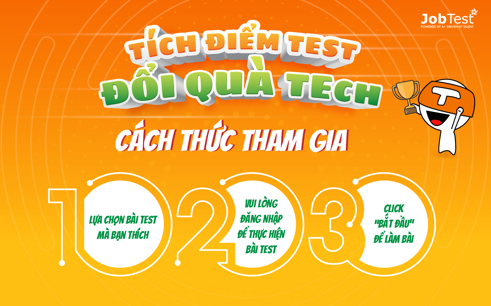 cuộc thi tích điểm test đổi quà tech