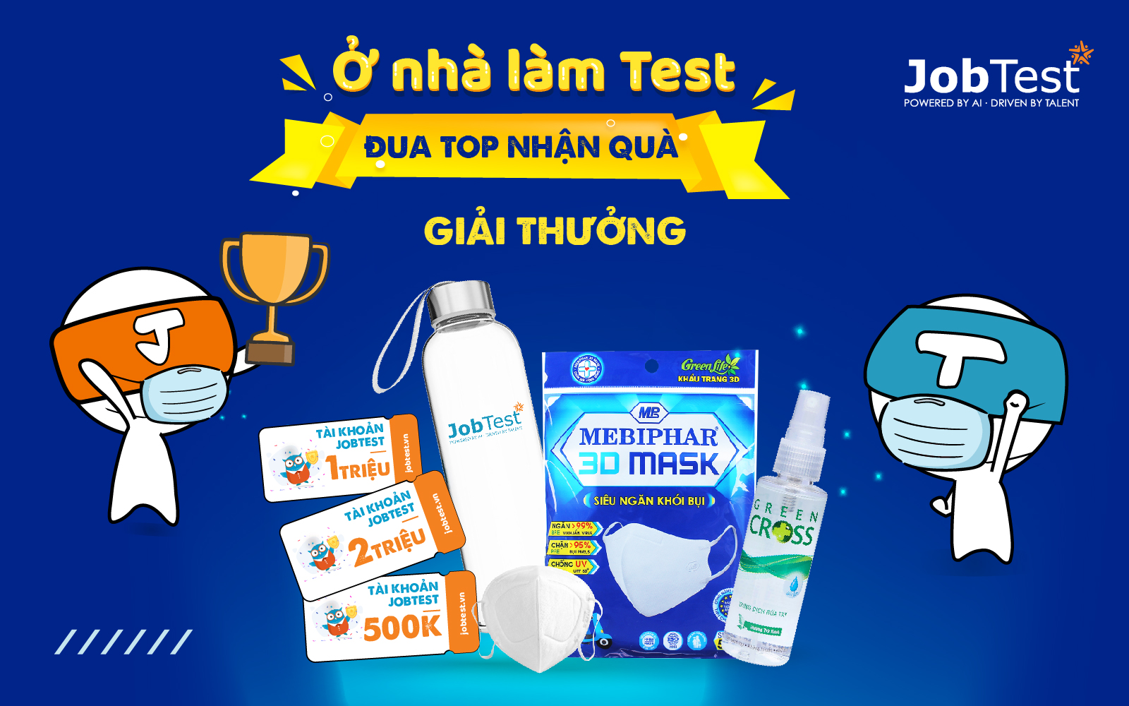 ở nhà làm test đua top nhận quà